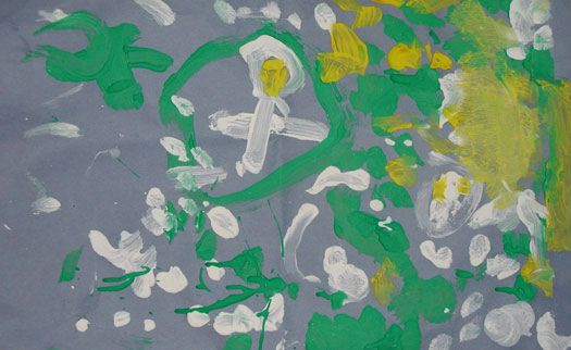 Painting from Playschool 18-3-02