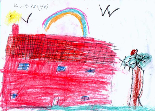 House and Rainbow